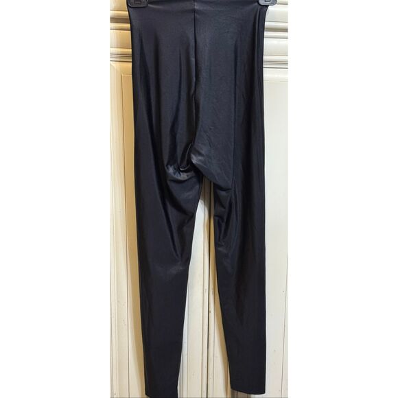 Commando Women's Pull On Stretch High-Waisted Activewear Leggings Black Small - Picture 1 of 9